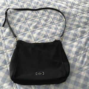 Kate Spade black nylon purse
